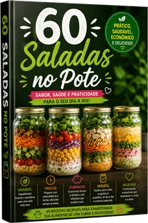 +60 Saladas no Pote Fitness